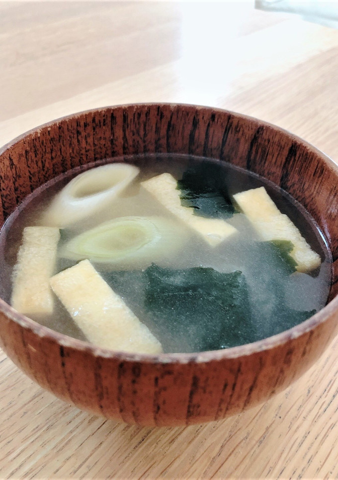 だしの旨みしっかり＊基本の味噌汁-レシピのメイン写真
