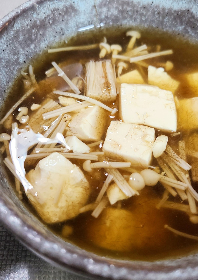 えのきと豆腐のとろろ昆布スープ-レシピのメイン写真
