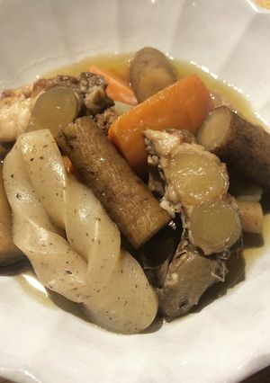 パイカ(豚バラ軟骨)と根菜の煮物-レシピのメイン写真