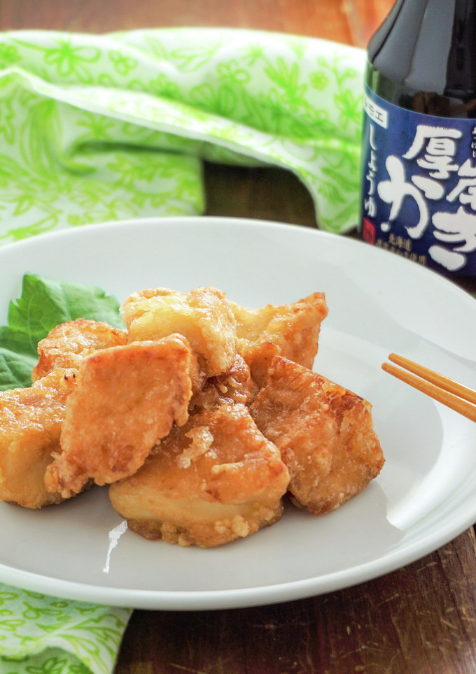 かきしょうゆの唐揚げ風厚揚げ-レシピのメイン写真