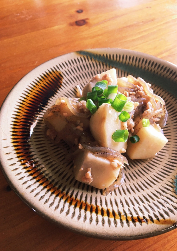 そぼろがよく絡む♪里芋のそぼろ煮☆-レシピのメイン写真