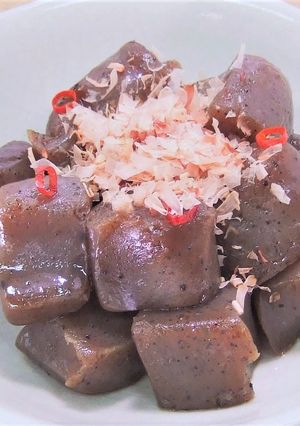こんにゃくのピリ辛煮-レシピのメイン写真