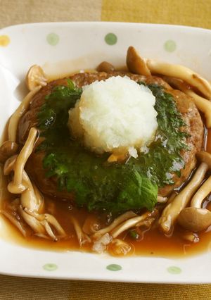 和風ハンバーグ きのこ餡-レシピのメイン写真
