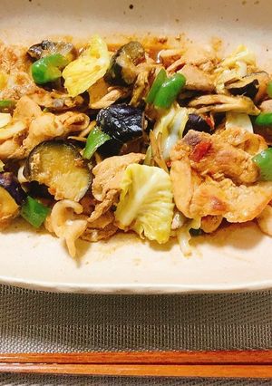 味噌と麺つゆで作る回鍋肉♪-レシピのメイン写真