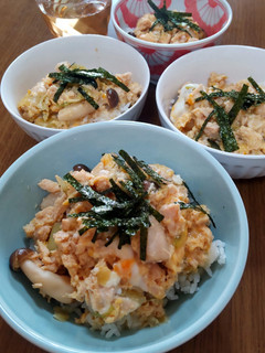 朝たん☆時短の鶏むね親子丼-レシピのメイン写真
