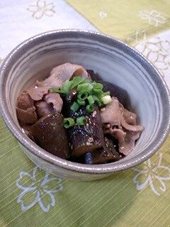 ナスと豚肉の炒め煮-レシピのメイン写真