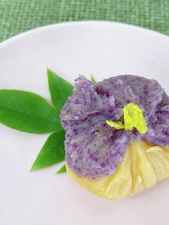 黄と紅の茶きん-レシピのメイン写真