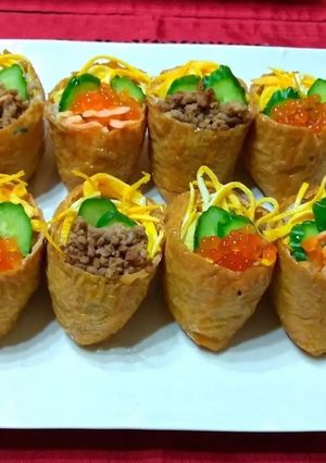 お稲荷さん 【超減塩すし飯】-レシピのメイン写真