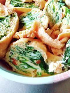 うすあげの巾着煮-レシピのメイン写真