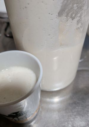 ソイリッチde完全豆乳の甘酒-レシピのメイン写真