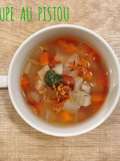 食べるスープ『スープ オ ピストゥ』-レシピのメイン写真