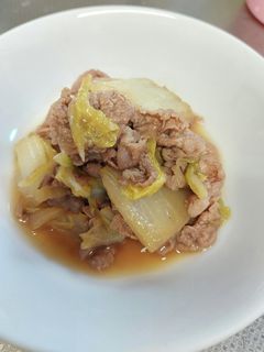 牛肉と白菜のすき煮-レシピのメイン写真