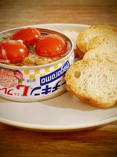 ツナ缶そのままアヒージョ!-レシピのメイン写真