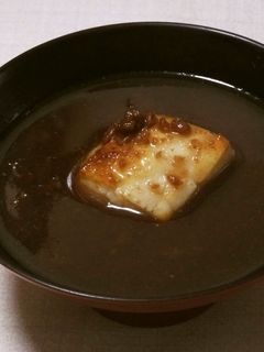 どんぐり餡子のお汁粉-レシピのメイン写真