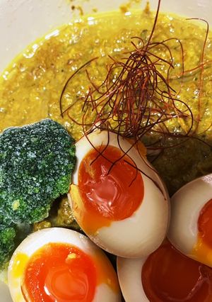 激安　魚のアラだけでキーマカレー風-レシピのメイン写真
