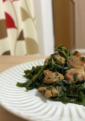 豚肉とほうれん草のバター醤油-レシピのメイン写真
