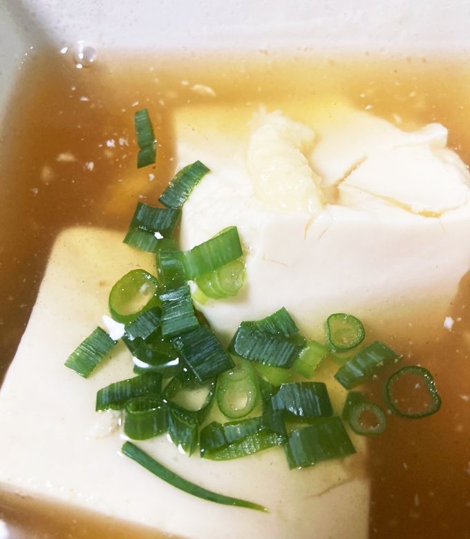 湯豆腐、あんかけ by みょんとも 【クックパッド】 簡単おいしい