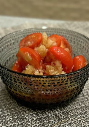 さっぱり！トマトの黒酢サラダ-レシピのメイン写真