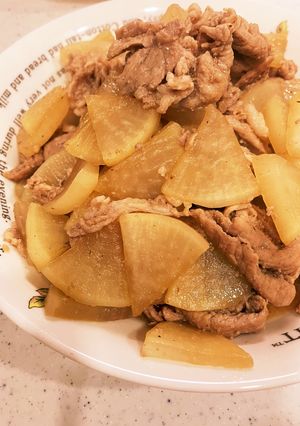 味が染み染みフライパンで豚こま大根-レシピのメイン写真
