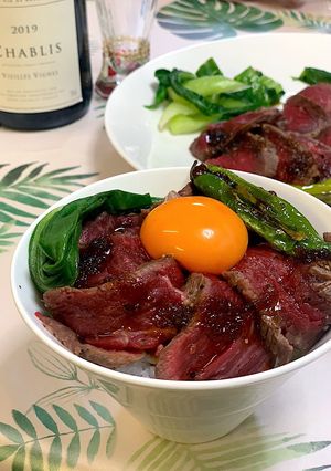 ローストビーフ丼-レシピのメイン写真