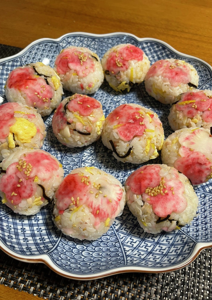 桃かぶのてまり寿司-レシピのメイン写真