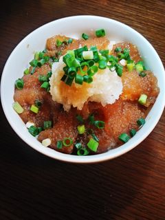 簡単☆おろしビンチョウマグロ丼-レシピのメイン写真