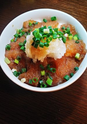 簡単☆おろしビンチョウマグロ丼-レシピのメイン写真