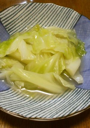キャベツの柔らか煮（中華味）-レシピのメイン写真