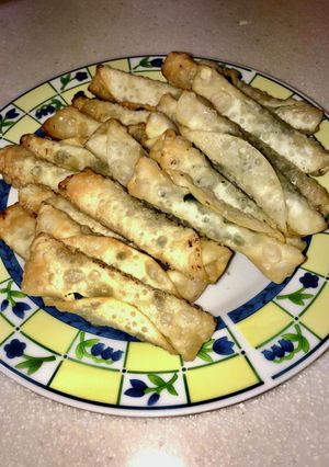 餃子の皮で☆チーズ巻き巻き-レシピのメイン写真