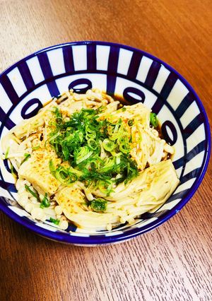 電子レンジで簡単★エノキのバターポン酢-レシピのメイン写真