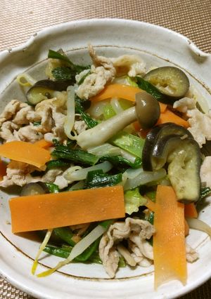 「まるごと粉末だし」肉野菜炒め-レシピのメイン写真