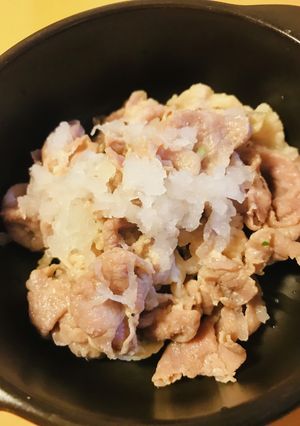 豚薄切り肉のおんしゃぶ大根おろし添え-レシピのメイン写真