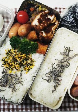 チキンかつ弁当(11.15)-レシピのメイン写真