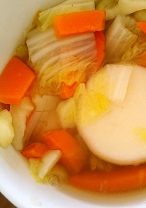 セミドライ玉ねぎのシンプル野菜スープ-レシピのメイン写真
