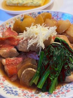 じゃがいもと金目鯛の煮付け-レシピのメイン写真