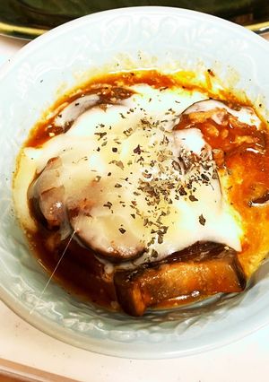 簡単!茄子と豚ひき肉のチーズ焼き-レシピのメイン写真