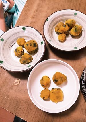 かぼちゃもち-レシピのメイン写真