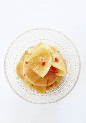 簡単手軽な【大根の甘醤油漬け】-レシピのメイン写真
