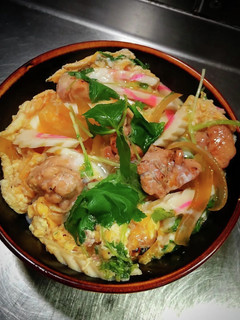 ガス焼き鶏で親子丼!❨(@≧↺≦@)❩w-レシピのメイン写真