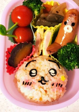 【ちいかわ】うさぎのお弁当-レシピのメイン写真