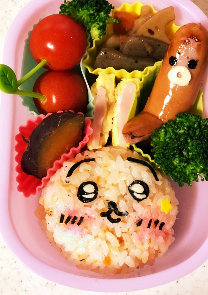 【ちいかわ】うさぎのお弁当-レシピのメイン写真