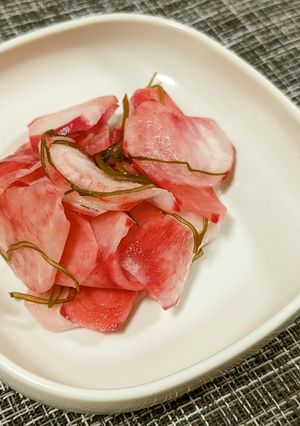 彩り鮮やかな♡赤かぶの甘酢漬け-レシピのメイン写真