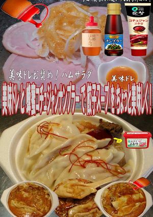 美味ドレ蜂蜜コチュジャンナンプラー餃子ス-レシピのメイン写真