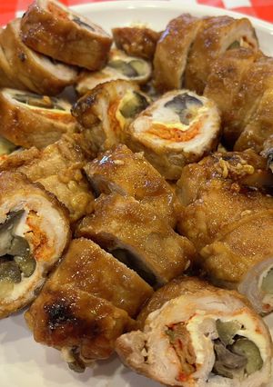 なすキムチのチーズ肉巻き-レシピのメイン写真