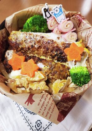 高校生男子お弁当75-レシピのメイン写真