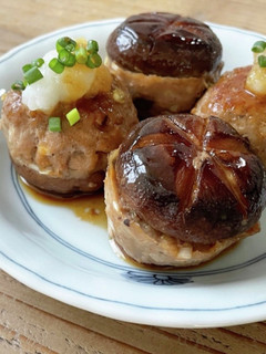 コロンとジューシー しいたけの肉詰め-レシピのメイン写真