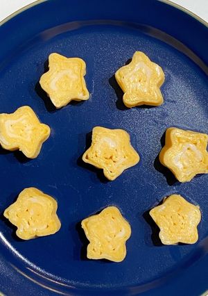 牛乳パックで作る星形卵焼き-レシピのメイン写真