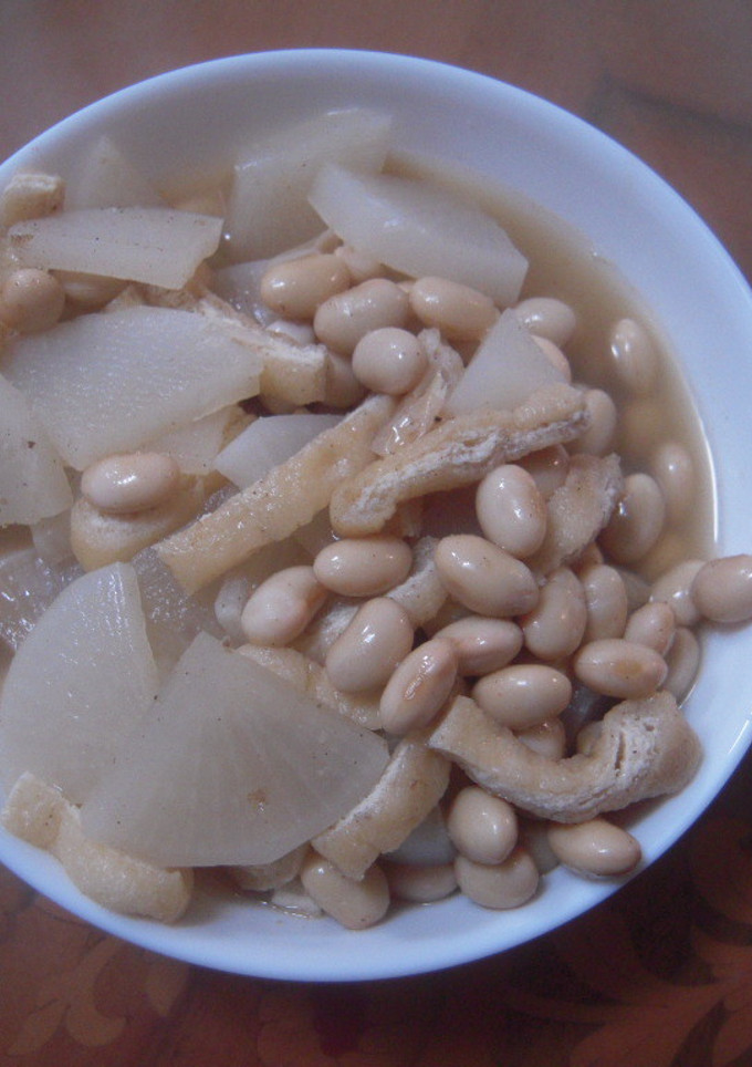 大根と大豆と油揚げの煮物-レシピのメイン写真