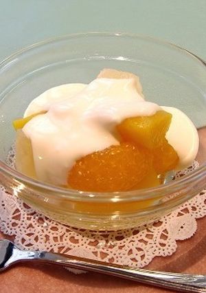 チーズソースのフルーツデザート-レシピのメイン写真