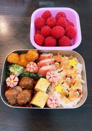 ミッキー☆幼稚園保温庫用☆２歳9ヶ月-レシピのメイン写真